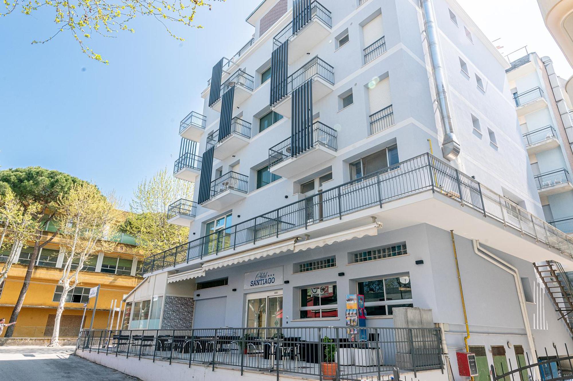 Hotel Santiago Rimini Kültér fotó